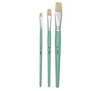 Pinceau Pebeo - 3 brosses soie Beau Blanc G