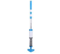 3 Po en 1 Aspirateur de Piscine sans Fil Rechargeable, Aspirateur de Piscine à L'épreuve de l'eau IPX7 Portable avec 3 Têtes Remplacer, Temps D'exécution 1,5h (Prise américaine)
