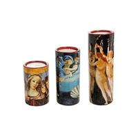 3 Porte-Bougies Sandro Botticelli JAUNE G