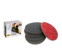 3 pouces disque de ponçage Mirka Abralon éponge papier de verre support en mousse crochet et boucle poignée disque tampon de polissage 75mm pour ponceuse voiture polissage 3 inch 80pcs a box