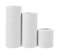 3 Rouleaux Moulure Autocollante en Pvc Blanche, Flexible | Adhésif pour Plinthes, Pose Rapide et Facile, Usage Intérieur ou Extérieur, Décoration Sobre