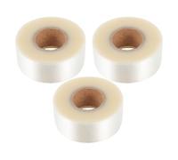 3 Rouleaux Protège-étiquettes Autocollants Transparents | Codes-barres et Numéros, Usage École et Boutique de Vêtements, Résistance aux Rayures, Adhésif Solide