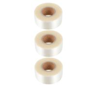 3 Rouleaux Protège-étiquettes Transparents pour Codes-barres, 3 | Étiquettes Claires Imperméables, Anti-rayures, Lecture Facile, pour Bibliothèques et Bureaux