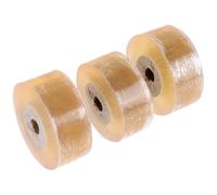 3 Rouleaux Ruban de Greffage, Film Plastique Autocollant | Jaune, Léger et Portable, Conforme à Croissance, pour Semis et Bonsaï