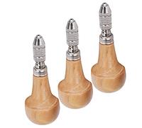 3 Set Pin, Single End Lock Nozzle Or Passe-temps étau Handpannfutter Graver Étau Type de Graveur Mandrin Poignée Bijoutiers Poignées étau Outil de Fabrication de Bijoux
