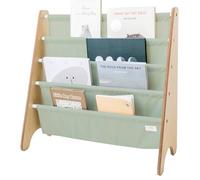 3 Sprouts Bibliothèque Bois Enfant, Contient 35 Livres, Vert | Bibliothèque enfant, Rangement livres/jouets, Chambre enfant, Étagère Montessori, Bois, Hauteur enfant, Couvertures visibles