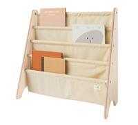 3 Sprouts - Bibliothèque Enfant en Bois - Rangement Livres et Jouets - Étagère Montessori - Beige