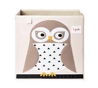 3 Sprouts Boîte Cube Tissu Enfant, Jouets/Accessoires, Hibou