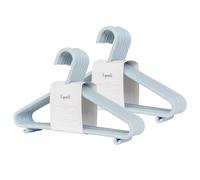 3 Sprouts Cintres Bébé Éco Paille de Blé, Lot de 30, Bleu