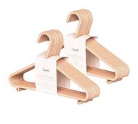 3 Sprouts Cintres Bébé Éco Paille de Blé, Lot de 30, Rose