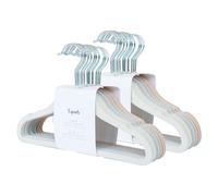 3 Sprouts - Cintres en Velours pour Bébés et Enfants - Cintres pour Vêtements Bébé et Enfant - Paquet de 30 (Assortiment)