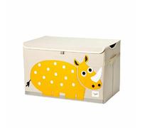3 sprouts Coffre à jouets - Jaune
