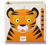 3 Sprouts - Cube de rangement Tigre - ELEMENTS FOR KIDS