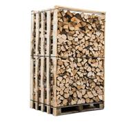 3 stères de Bois de Chauffage coupé/Fendu en 30 cm Box de 2,1m3 Bois Sec pour cheminée poêle Four Pizza ooni cuisinières Barbecue Weber Charbon et brasero.