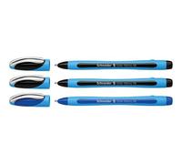 3 Stylos À Bille - Bleu/Noir - Pointe Extra Large Xb - Slider Memo Xb - Slider Rave Xb - Schneider