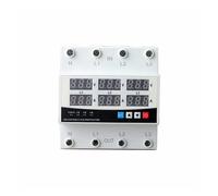 3 Three Phase Voltage Current Relay Proatctor 63A 230V 3P Over Under Voltage Relay Current Limiter Adjustable EKFBQBGW