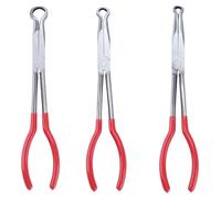 3 tubes en forme de cône, longueur de 28 cm, portée extra-longue, avec poignée en forme de serpent