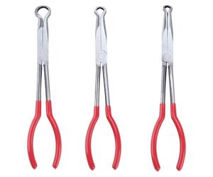 3 tubes en forme de cône, longueur de 28 cm, portée extra-longue, avec poignée en forme de serpent