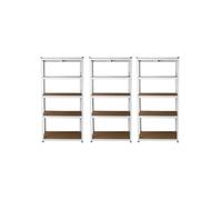 3 x 5 Niveau Etagères Industrielles Métal Acier Etagère Entrepôt