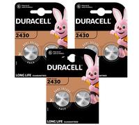 3 X Duracell CR2430 2 Pièces Blister 3V Lithium