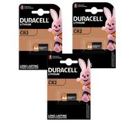 3 X Duracell High Power Lithium CR2 3V 900 MAH