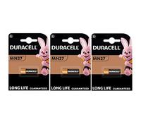 3 x Duracell MN27 27A A27 8LR732 (3 ampoules de 1 batterie) 3 piles