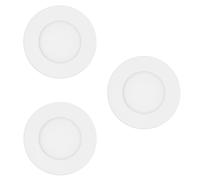 3 x Eglo Projecteur LED Smart Encastré Blanc IP44 Ø8,5cm 2,2W ZigBee RGBTW
