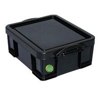 3 x Really Useful Box 18 L - 480 X 390 x 200 mm - pour 93 CD/44 DVD - noir