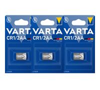 3 X Varta Batterie CR1/2AA Lithium 3V CR14250