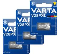 3 X Varta Pile Lithium 6V V28PXL Spezialbatterien pour Électronique Appareils