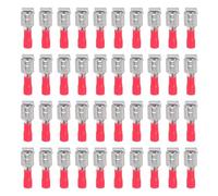 30/40 pièces Piggybacks Spades Connecteurs Ensemble de Déconnexion Rapide Moitié Isolé Femelle Mâle Sertissage Bornes Accessoires De Câblage Sertissage Bornes Assortiment