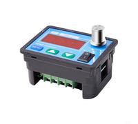 30 A pour contrôleur de moteur PWM DC 6-55 V DC 4 chiffres Affichage LED Bouton et bouton de réglage 15 kHz pour terminal de clôture de fréquence Boîtier en plastique pour moteurs CC brossé 12 V 24 V