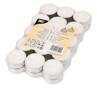 30 BOUGIES CHAUFFE-PLATS LONGUE DURÉE Blanc