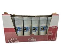 30 Ceri Votive dédiés au Sacré-Cœur - Modèle P50 Blanc - Durée 55 heures chacun - Cereria Di Giorgio - Pack de stock