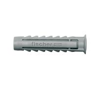 Fischer – Cheville nylon Collerette SX 6 x 30 mm Gris – Vendu par 30