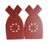 30 feuilles 320 grains papier abrasif pour ponceuse,feuilles abrasives Applicable à black et decker ka220g ka230