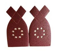 30 feuilles 40 grains papier abrasif pour ponceuse,feuilles abrasives Applicable à black et decker ka220g ka230