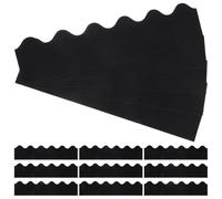 30 Feuilles Bordure de Tableau D'affichage Noire, en Papier | Colle, Forte Adhérence, Ne Tombe Pas Facilement, pour Salles de t Bricolage, Garçon et Filles