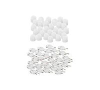 30 LED à couleur changeante + capuchons blancs