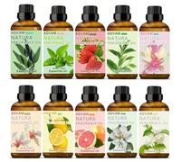 30 ml/1,01 Huile essentielle parfumée, Huile parfumée à la vanille et à la noix de coco, Huile essentielle parfumée hydrosoluble, Huile essentielle parfumée de fleurs, pour diffuseur, fabrication de b