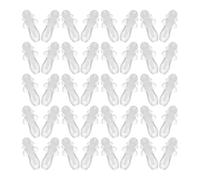 30 Paires Bouchons D'oreille en Silicone Anti-bruit Réutilisables | Protection Auditive Waterproof, Port Confortable, pour Natation et Travail, Boule Quies