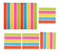30 Pcs Fermeture Sachet Alimentaire, 7/11cm Pince Sachet Alimentaire | Plastique Pince Alimentaire Clip d'Étanchéité Réutilisable pour Cuisine Bonbons Snack Noix