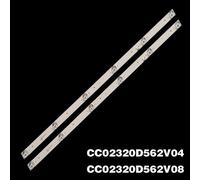 30 pcs For 15 TV TV de Bandes de Rétro-Éclairage LED SALUT 32HT101W 32HT101X AMCV LE-32ZTH07 Bandes Règle CC02320D562V04 32E9 2X6 16/3/18 CC02320D562V08 ""Nipseyteko