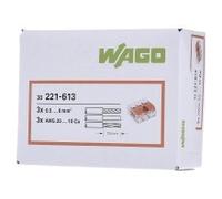 WAGO 221-613 - Borne de raccordement, 6 mm², 3 conducteurs