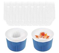 30 Pièce Chaussettes Skimmer Piscine Panier, Chaussette Prefiltre Skimmer | enlever les feuilles, les poils et les impuretés