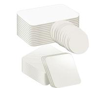 30 Pièces Adhesif Double Face Extra Fort,Puissant Ruban Mousse,10 Pièces Carrés,10 Pièces Ronds Et 10 Pièces Rectangulaires,Adhésif De Montage Pour Sur Le Sol,Portes,Plastiques,Verres