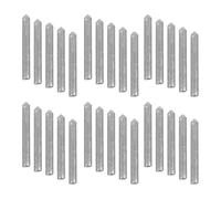 30 Pièces Baguettes de Brasage à Basse Température en Aluminium | Flux, pour Fuites Rapides et Faible Déformation, Zinc Aluminium Argenté, Usage Extérieur et Plomberie