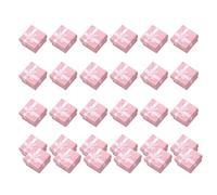 30 pièces boîtes à cadeaux de bijoux boîte en carton avec couvercle nœud papillon accessoire de maison pour bagues colliers boucles d ' oreilles usage quotidien boîte d ' emballage de cadeaux
