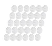 30 Pièces Bouchon de Bouteille d'eau Sport 28mm, Plastique Blanc | Capuchon à Bouton Poussoir, Étanche pour Bouteilles de Boisson, Voyage et Entraînement, Accessoire Léger