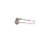 30 Pièces Clip à Ressort Blanc 39,8mm pour Panneau Lumineux LED | Plastique Haute Dureté, Léger et Facile à Utiliser, pour Salon et Maison, Fixation pour Spot